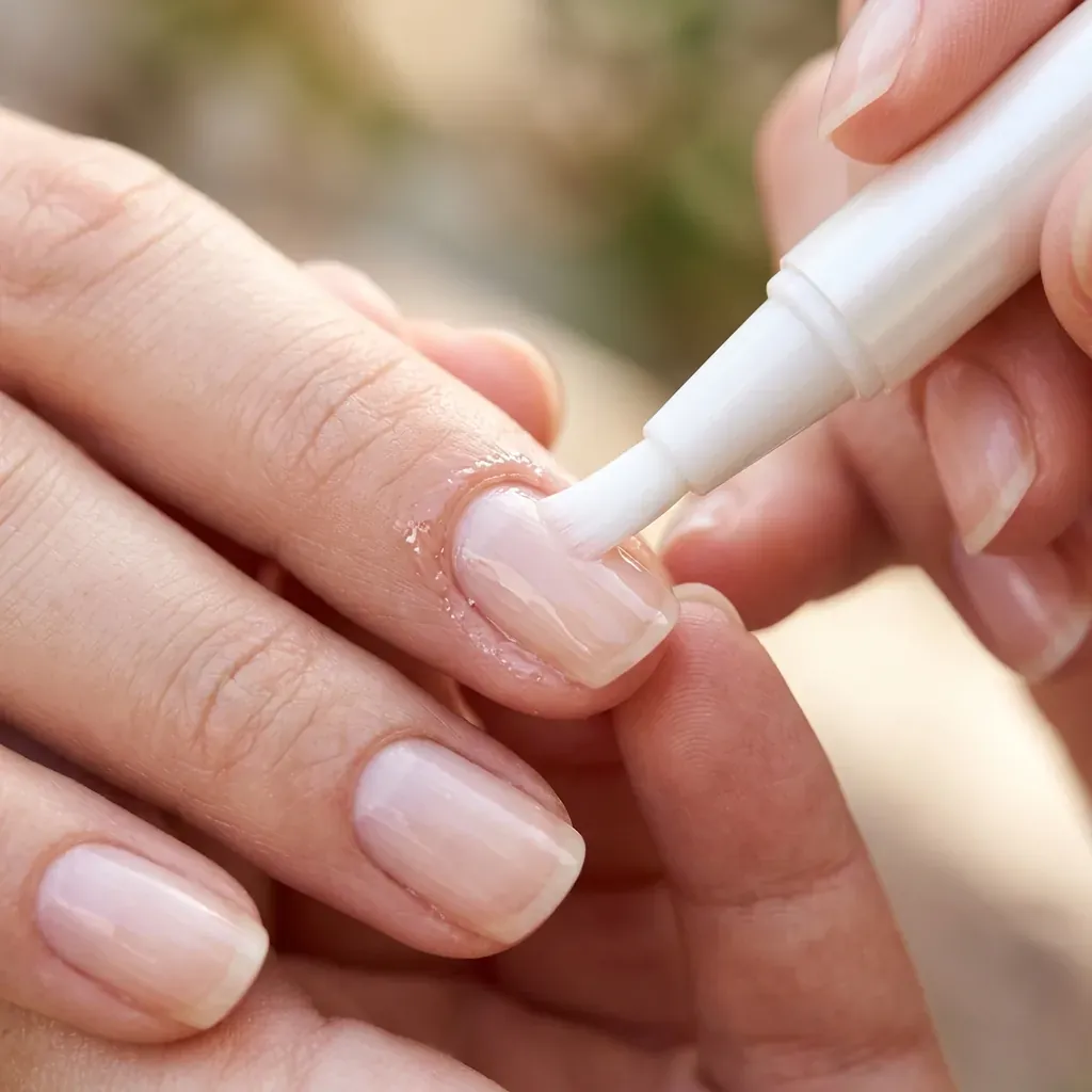 Brush Across Nail & Cuticle Edge